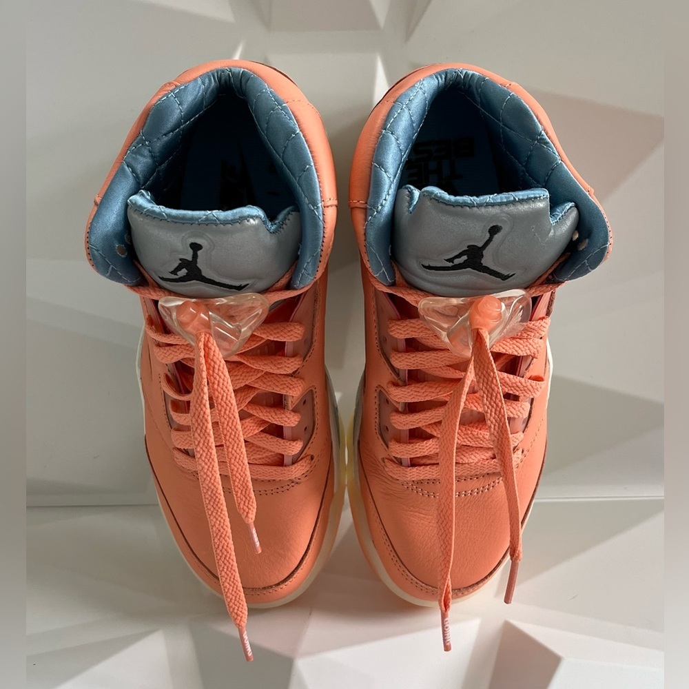 AIR JORDAN 5 RETRO DJ Khaled CRIMSON BLISS “We The Best”Sneakers-Unixes - Picture 4 of 17